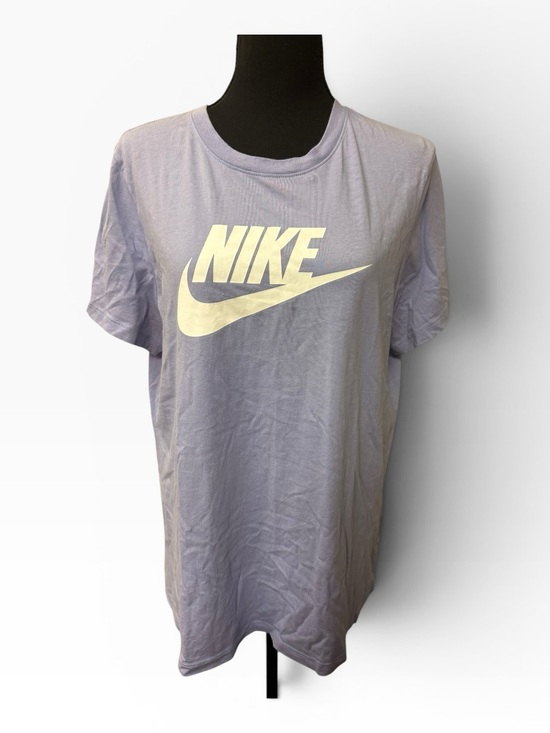 Nike Tops - Nike Purple Futura Logo Tee XL Graphic T-Shirt Casual Athleisure Cotton